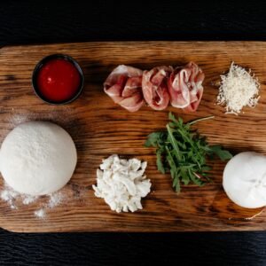 paruostukai proschiuto e burrata